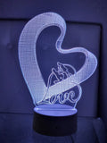 LED Lamps 3d Illusion